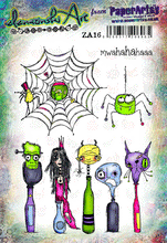 Load image into Gallery viewer, PaperArtsy Stamp Set Spider Web by Elena Zinski (ZA16)