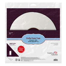 Load image into Gallery viewer, Scrapbook Adhesives Crafty Foam Tape Permanent White (02100)