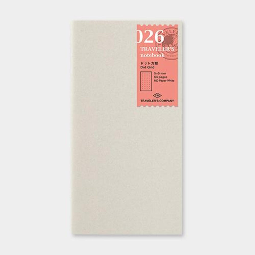 Traveler's Company Traveler's Notebook Refill Dot Grid 026 (14400-006)