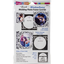 Load image into Gallery viewer, Stampendous Fran's WindowRama Wedding Photo Frame Card Kit (WR103)