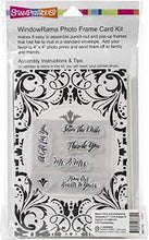 Load image into Gallery viewer, Stampendous Fran's WindowRama Wedding Photo Frame Card Kit (WR103)
