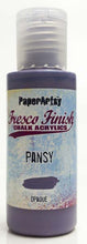 Load image into Gallery viewer, PaperArtsy Fresco Finish Chalk Acrylics Pansy Opaque (FF10)