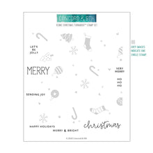 Load image into Gallery viewer, Concord & 9th Stamp Set Iconic Christmas Turnabout Stamp & Jig (10952)