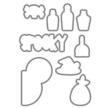 Load image into Gallery viewer, Simple Stories Say Cheese Halloween Stamp & Die Set (11021/11022)