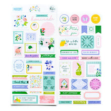 Load image into Gallery viewer, PinkFresh Studio Happy Blooms Collection Cardstock Stickers (116921)