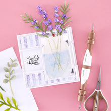 Load image into Gallery viewer, Spellbinders Paper Arts Victory Garden Collection Mason Jar and Lavender Die Set (S6-207)