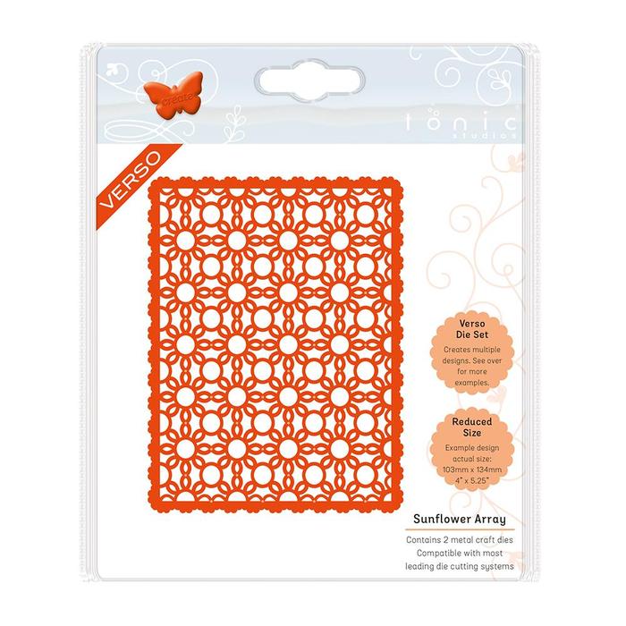 Tonic Studios- Classic Quatrefoil- Sunflower Array (1335eUS)