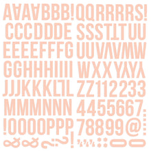 Load image into Gallery viewer, Simple Stories Color Vibe Foam Alpha Stickers Blush (13441)
