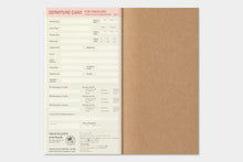 Load image into Gallery viewer, Traveler's Company Traveler's Notebook Monthly Diary 2021 Edition (14418-006)