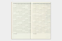 Load image into Gallery viewer, Traveler's Company Traveler's Notebook Monthly Diary 2021 Edition (14418-006)