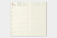 Load image into Gallery viewer, Traveler's Company Traveler's Notebook Weekly & Memo Diary 2021 Edition (14419-006)