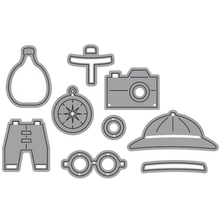 Load image into Gallery viewer, Elizabeth Craft Designs Die Set Safari Accessories (1620)