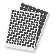 Load image into Gallery viewer, Scrapbook Adhesives Thin 3D Foam Squares Permanent, Black, Mix, Double-Sided Adhesive (01617)