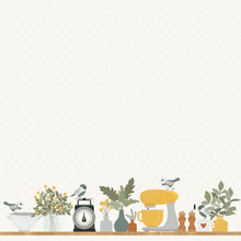 Load image into Gallery viewer, Simple Stories Hearth & Home Collection 12x12 Designer Cardstock Kitchen Rules (16502)