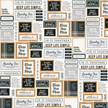 Load image into Gallery viewer, Simple Stories Hearth & Home Collection 12x12 Designer Cardstock Welcome Home  (16507)