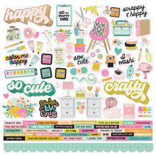 Load image into Gallery viewer, Simple Stories Let's Get Crafty Collection 12x12 Collection Kit (17200)