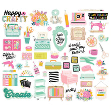 Load image into Gallery viewer, Simple Stories Let&#39;s Get Crafty Collection Bits &amp; Pieces (17217)
