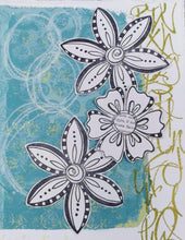 Load image into Gallery viewer, PaperArtsy Rubber Stamp Set Flowers & Dots designed by Jo Firth-Young (JOFY101)