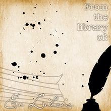 Load image into Gallery viewer, Finders Keepers Libris Schmibris Collection 12&quot; x 12&quot; Scrapbook Paper - Subtext (1802-0806)
