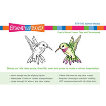 Load image into Gallery viewer, Stampendous Clear Stamps Mirror Stamp (STP-191)