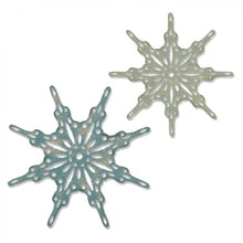 Load image into Gallery viewer, Sizzix Thinlits Fanciful Snowflakes by Tim Holtz (664227)