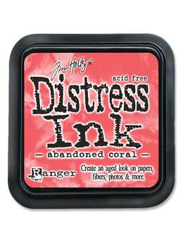 Tim Holtz Distress Ink Pad Abandoned Coral (TIM43188)