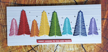 Load image into Gallery viewer, Winter Trees Virtual Slimline Card Kit with Michelle McCosh