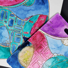 Load image into Gallery viewer, StudioLight Just Low Mindful Moodling Clear Stamp Set Big Circle (JL-MM-STAMP45)