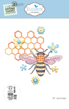 Load image into Gallery viewer, Elizabeth Craft Designs Everything's Blooming Collection Layered Honeybee Die Set (2024)