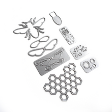 Load image into Gallery viewer, Elizabeth Craft Designs Everything's Blooming Collection Layered Honeybee Die Set (2024)