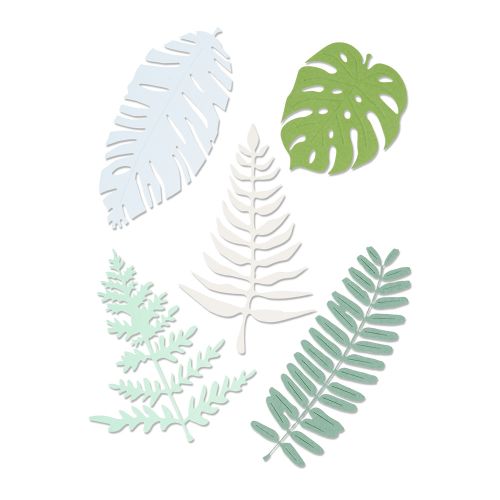 Sizzix Thinlits Plus Die Set Large Tropicals (664402)