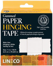 Load image into Gallery viewer, Lineco Gummed Paper Hinging Tape (533-0751)