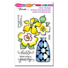 Load image into Gallery viewer, Stampendous Fran's Clear Stamp & Die Set Floral Bouquet (DCP1022)