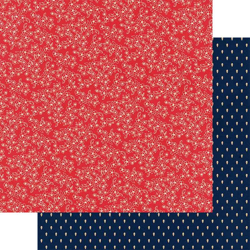 Fancy Pants Designs Good Ol' Days Collection 12x12 Scrapbook Paper Picnic (2980-5)