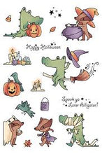 Load image into Gallery viewer, LDRS Creative Clear Photopolymer Stamp & Die Set Spook Ya Later Alligator (8160)