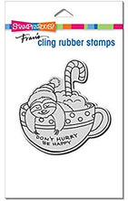 Load image into Gallery viewer, Stampendous Fran's Cling Stamps Sloth Mug (CRW212)