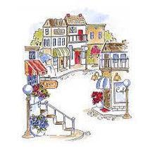 Load image into Gallery viewer, Art Impressions Unmounted Stamp Shoppes Try Folds (4339)