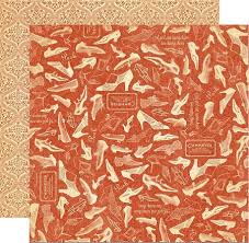 Graphic 45 12" x 12" Scrapbook Paper - Couture Collection - Fabulous (4500821)