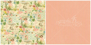 Graphic 45 12" x 12" Scrapbook Paper - Children's Hour Collection - June Montage (4501233)