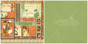 Graphic 45 12" x 12" Scrapbook Paper - Children's Hour Collection - November Collective (4501242)