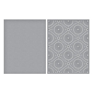 Spellbinders Paper Arts Stitched Dies Circular Background (S5-490)