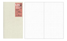 Load image into Gallery viewer, Traveler's Company Traveler's Notebook Refill Dot Grid 026 (14400-006)