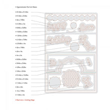 Load image into Gallery viewer, Sizzix Framelits with Stamps Set - Detailed Tropics - 18 Piece Set - 663861