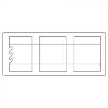 Load image into Gallery viewer, Sizzix Bigz XL Die Box w/Wave Border (660352)