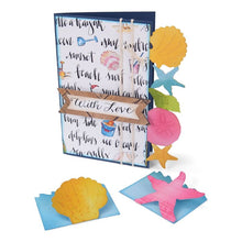 Load image into Gallery viewer, Sizzix Card & Mini Cards Die Seashells & Starfish (660353)