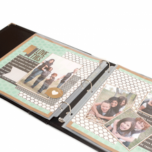 Load image into Gallery viewer, We R Memory Keepers 12x12 Classic Ring Album Black (660910)