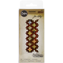 Load image into Gallery viewer, Sizzix Frameworks Die Crosshatch by Tim Holtz (661191)