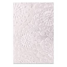 Load image into Gallery viewer, Sizzix 3-D Textured Impressions Embossing Folder - Doily - 662265