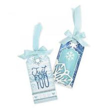 Load image into Gallery viewer, Sizzix Thinlits Die Set Tag with Snowflakes by Katelyn Lizaroi (663158)