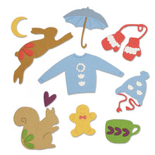 Load image into Gallery viewer, Sizzix Thinlits Die Set Winter Elements by Lisa Jones (663412)